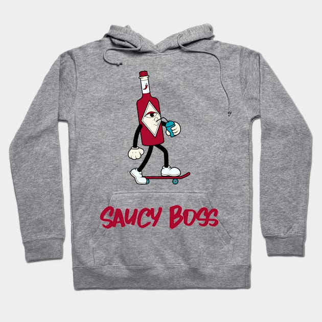 Saucy Boss Hoodie by Fresh Sizzle Designs